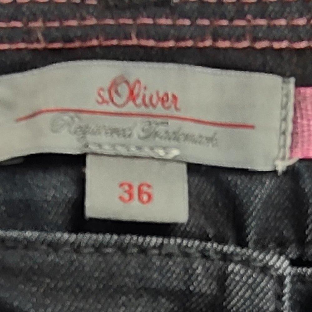 S. Oliver Dark Blue Jeans Size 6 - Picture 8 of 11